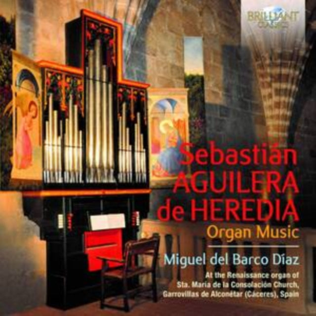 Miguel Del Barco Diaz CD - Aguilera De Heredia: Organ Music