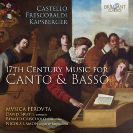Mvsica Perdvta / David Brutti / Renato Criscuolo / Nicola Lamon CD - Castello / Frescobaldi / Kapsberger: 17Th-Century Music For Canto & Basso