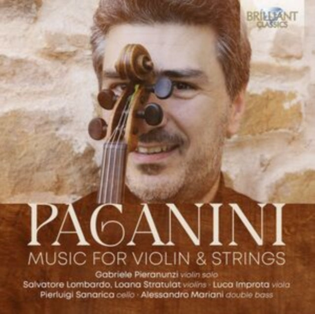 Gabriele Pieranunzi / Salvatore Lombardo / Loana Stratulat / Luca Improta / Pierluigi Sanarica / Allessandro Mariani CD - Paganini: Music For Violin & Strings