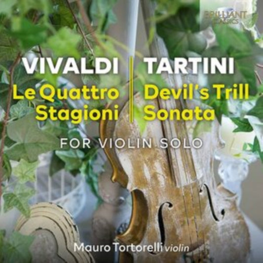 Mauro Tortorelli CD - Le Quattro Stagioni And Devils Trill Sonata - For Violin Solo