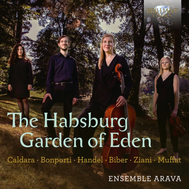Ensemble Arava/Einat Aronstein/Sophie Wedell/Nora Matthies/Avinoam Shalev CD - The Habsburg Garden Of Eden / Music By Caldara / Bonporti / Handel / Biber / Ziani And Muffat