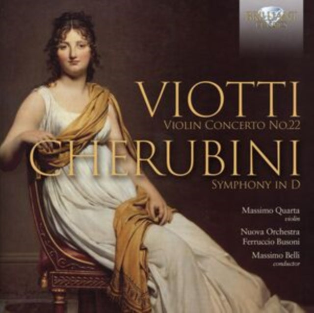 Massimo Quarta/Massimo Belli/Nuova Orchestra Ferruccio Busoni CD - Viotti: Violin Concerto No.22 / Cherubini: Symphony In D