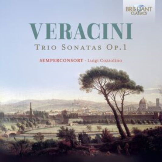 Semperconsort / Luigi Cozzolino CD - Veracini: Trio Sonatas Op. 1