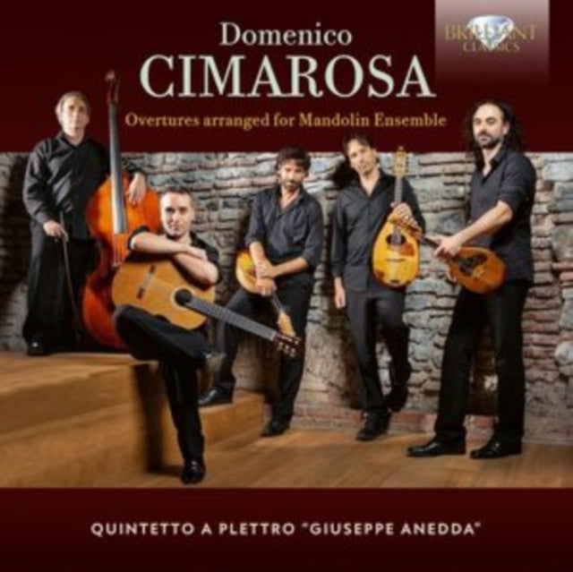 Quintetto A Plettro Giuseppe Anedda CD - Cimarosa: Overtures Arranged For Mandolin Ensemble