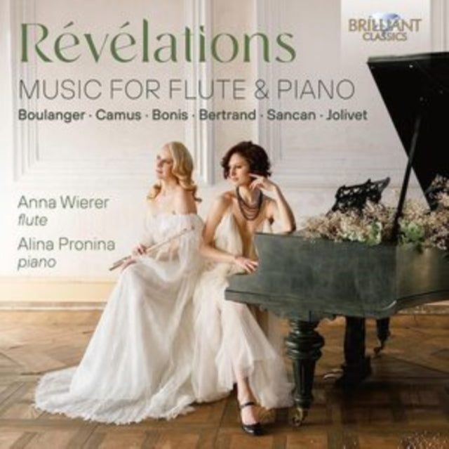 Anna Wierer/Alina Pronina CD - Revelations: Music For Flute & Piano / By Boulanger / Camus / Bonis / Bertrand / Sancan & Jolivet