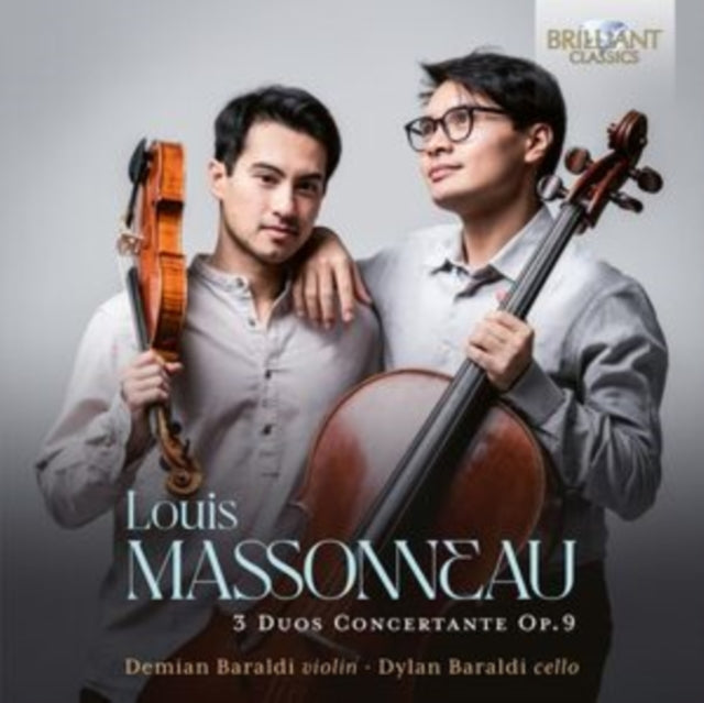 Dylan Baraldi / Demian Baraldi CD - Massonneau: 3 Duos Concertante Op.9