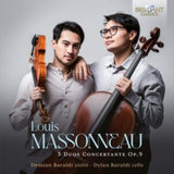 Dylan Baraldi / Demian Baraldi CD - Massonneau: 3 Duos Concertante Op.9
