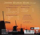 G.A.P. Ensemble CD - Wilms: Piano Quartets & Piano Trio