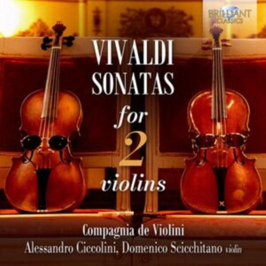 Alessandro Ciccolini/Domenico Scicchitano/Compagnia De Violini CD - Vivaldi: Sonatas For 2 Violins