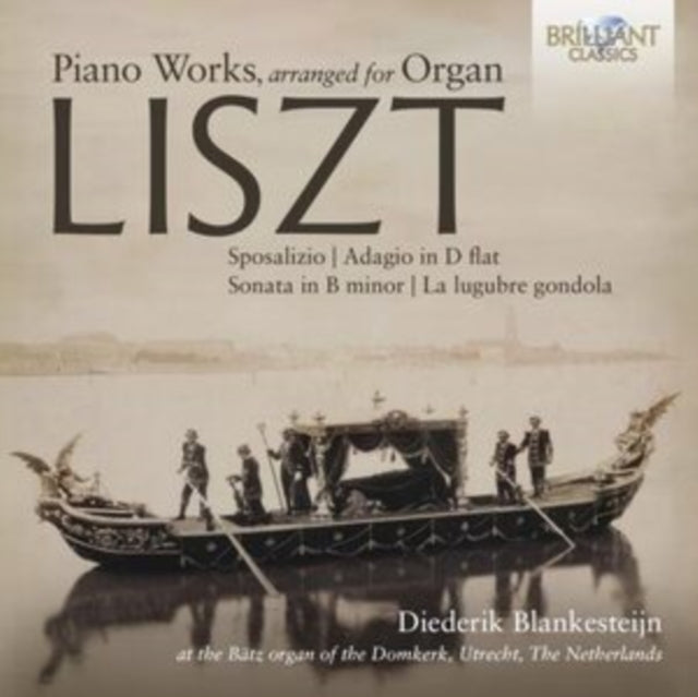 Diederik Blankesteijn CD - Liszt: Piano Works / Arranged For Organ