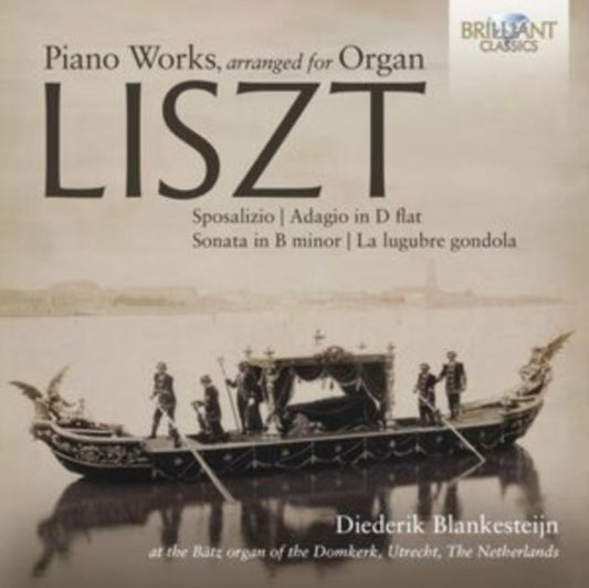 Diederik Blankesteijn CD - Liszt: Piano Works / Arranged For Organ