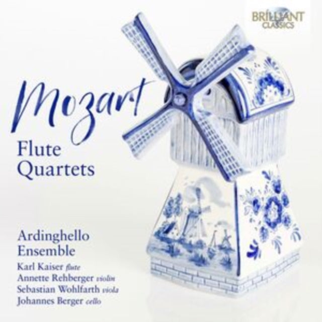 Ardinghello Ensemble / Karl Kaiser / Annette Rehberger / Sebastian Wohlfarth / Johannes Berger CD - Mozart: Flute Quartets
