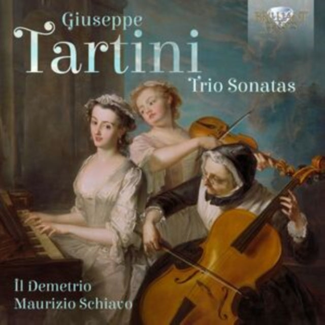 Il Demetrio/Maurizio Schiavo CD - Tartini: Trio Sonatas