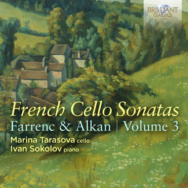 Marina Tarasova / Ivan Sokolov CD - French Cello Sonatas / Vol. 3: Alkan & Farrenc