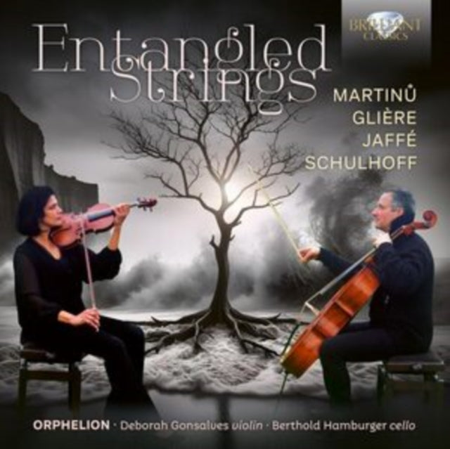 Deborah Gonsalves / Berthold Hamburger CD - Entangled Strings: Martinu / Gliere / Jaffe & Schulhoff