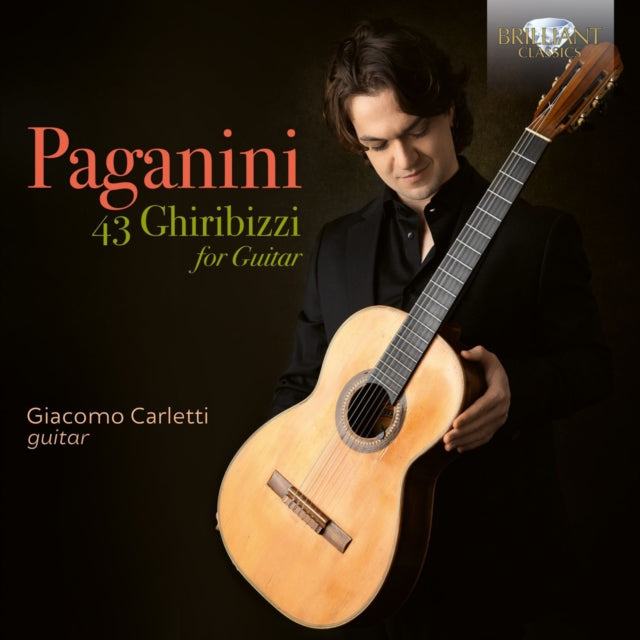 Giacomo Carletti CD - Paganini: 43 Ghiribizzi For Guitar