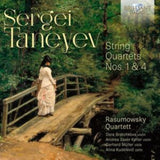Rasumowsky Quartett / Dora Bratchkova / Andrea Saxer Keller / Gerhard Muller / Alina Kudelevic CD - Taneyev: String Quartets Nos. 1 & 4 / Vol. 1
