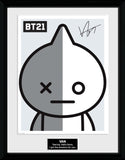Bt21 Framed Print - Bt21 Van Framed Print 30Cm X 40Cm
