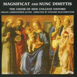 New College / Oxford Choir / Higginbottom CD - Magnificat And Nunc Dimittis Vol. 15