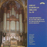 Gerard Brooks CD - Great European Organs No. 58: St Francois De Sale. Lyon