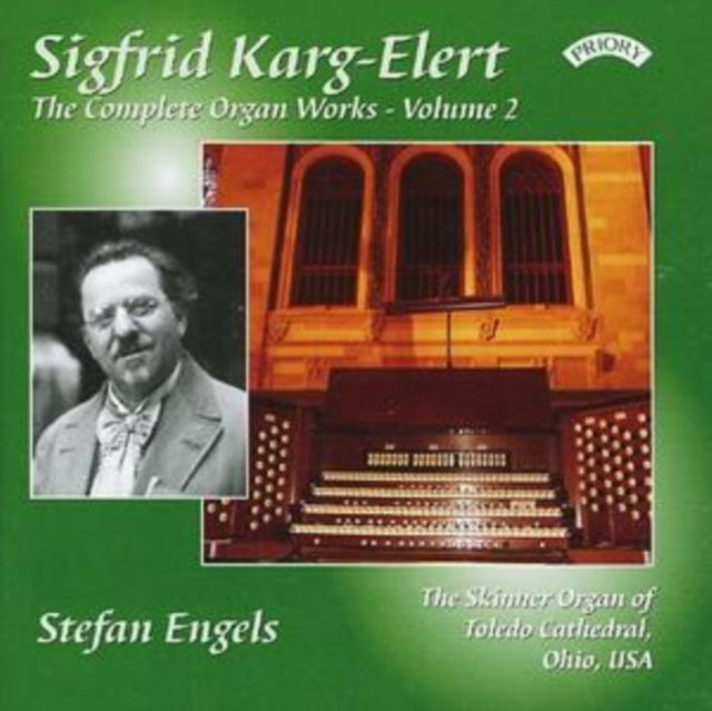Stefan Engels CD - Complete Organ Works Of Sigfrid Karg - Elert - Vol. 2 - - The Skinner Organ Of Toledo Cathedral. Ohio. Usa