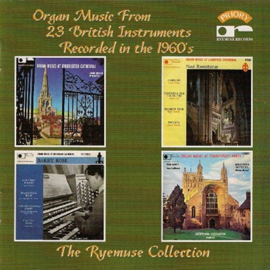 Christopher Robinson CD - Historic Organ Music From 23 British Instruments - Recorded In The 1960S: Worcester Cathedral