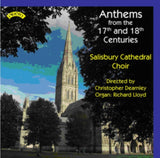 Choir Of Salisbury Cathedral / Dearnley / Lloyd CD - Anthems From The 17Th And 18Th Centuries