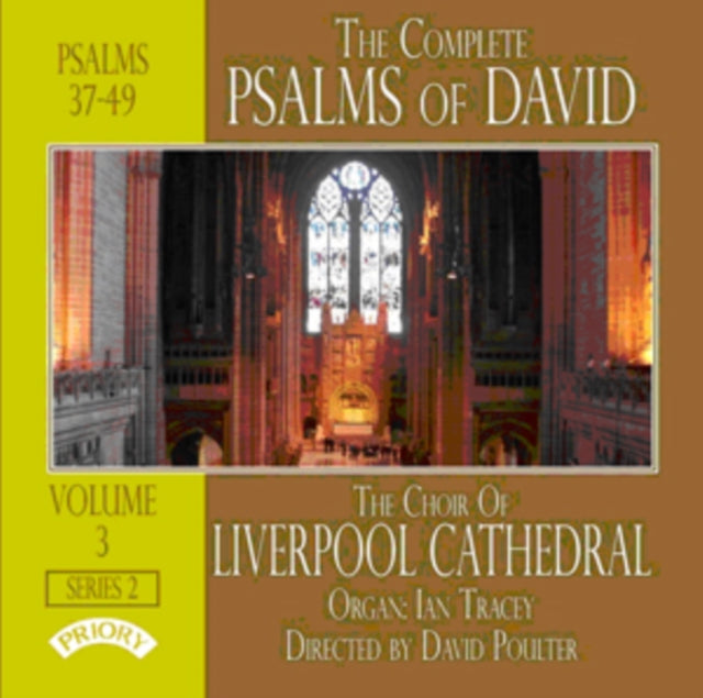 Choir Of Liverpool Cathedral / Poulter / Tracey CD - The Complete Psalms Of David Volume 3
