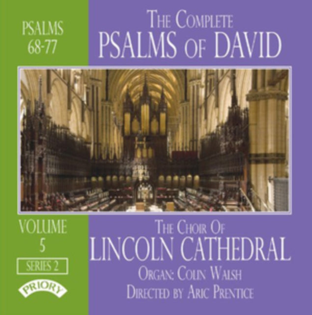 Lincoln Cathedral Choir / Prentice / Walsh CD - The Complete Psalms Of David Volume 5