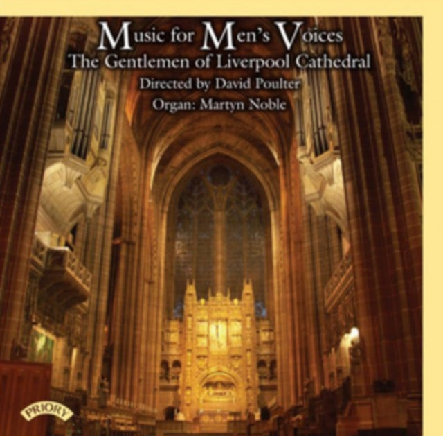 Gentlemen Of Liverpool Cathedral Choir / Poulter / Noble CD - Music For Mens Voices