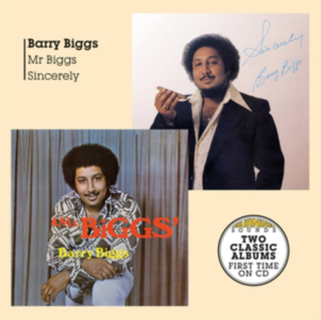 Barry Biggs CD - Mr Biggs & Sincerely