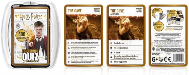 Harry Potter Deck Card Games - Harry Potter Top Trumps Quiz