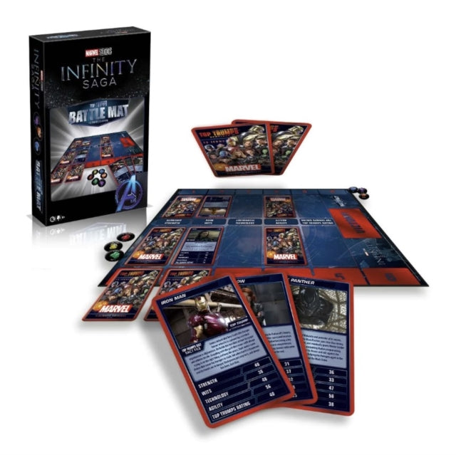 Marvel Board Game - Marvel Top Trumps Battle Mat