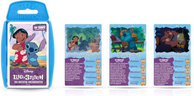 Lilo And Stitch Deck Card Games - Lilo And Stitch Top Trumps Special