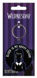 Wednesday Keyring - Wednesday (Happy Colour) Rubber Keychain