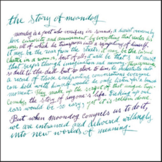 Moondog CD - Story Of Moondog
