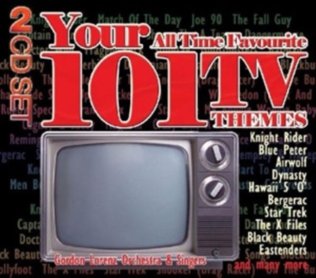 Gordon Lorenz Orchestra & Singers CD - Your 101 All Time Favourite Tv Themes