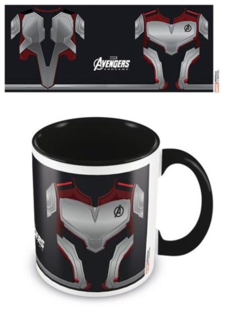 Avengers Endgame Mug - Quantum Realm Suit (Black Coloured Inner)
