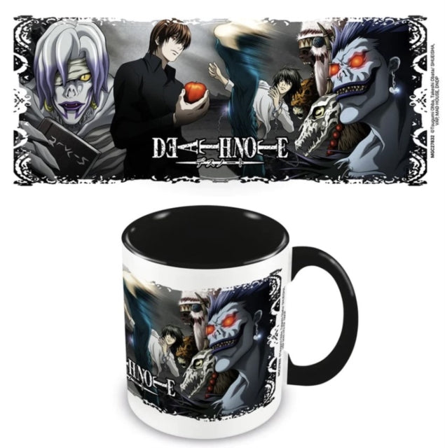 Death Note Mug - Death Note (Kiras Wrath) Black Coloured Inner Mug