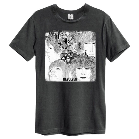 The Beatles  T Shirt -  Revolver Amplified Vintage