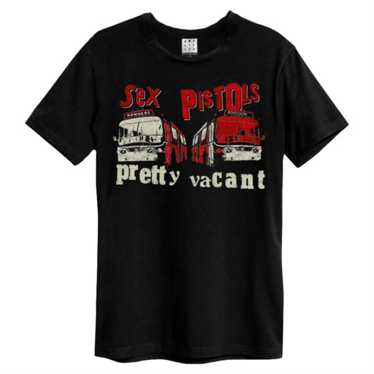 Sex Pistols   T Shirt -  Pretty Vacant Amplified Vintage