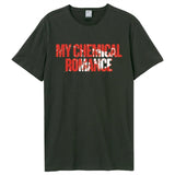 My Chemical Romance Vintage T Shirt - Amplified Blood Splatter Logo
