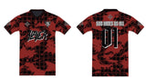 Slayer Amplified Vintage Football T Shirt - God Hates Us