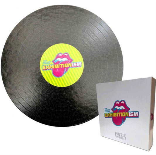 Rolling Stones Jigsaw Puzzle - Rolling Stones Exhibitionism Record 500 Piece Jigsaw Puzzle