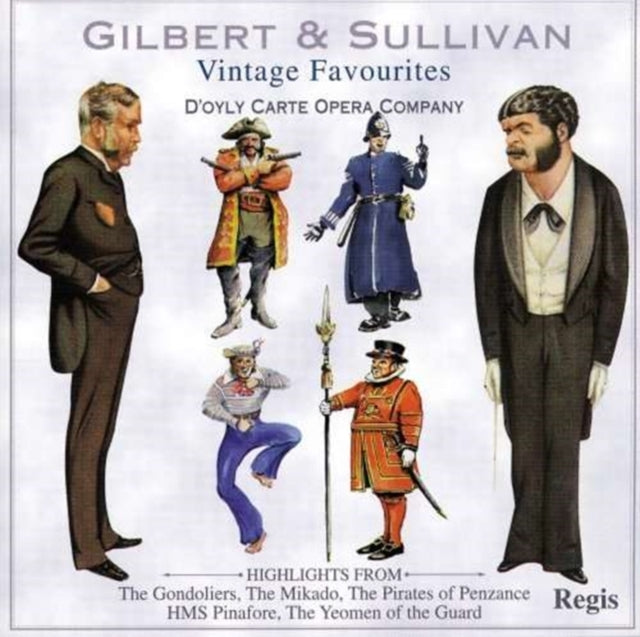 Doyly Carte Opera CD - Gilbert And Sullivan: Vintage Favourites
