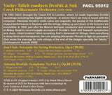 Vaclav Talich CD - Vaclav Talich Conducts Dvorak & Suk