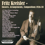Fritz Kreisler / Arpad Sandor / Carl Lamson CD - Fritz Kreisler: Encores 1926-1938