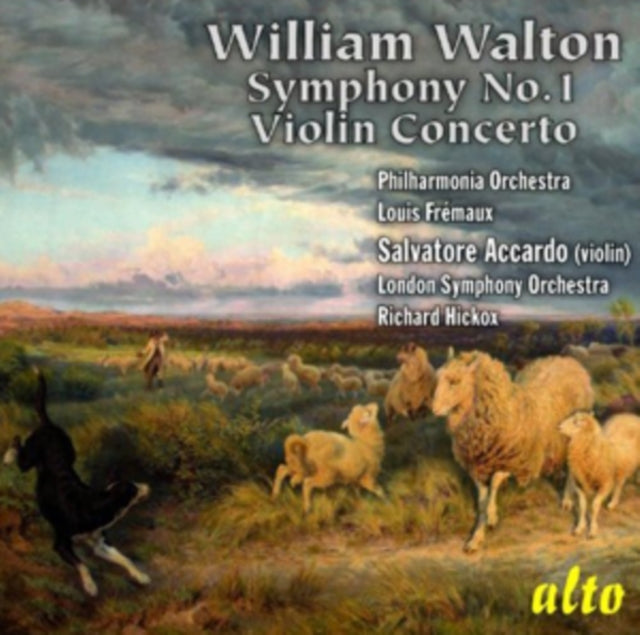 Lso / Fremaux / Accardo / Hickox CD - Walton Sym 1 / Vln Conc