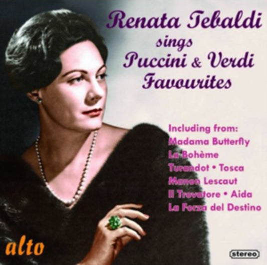 Renata Tebaldi CD - Renata Tebaldi Sings Puccini.Verdi (In Stereo)