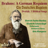 Fischer-Dieskau / Klemperer / Fischer-Dieskau / Demus CD - Brahms Deutsches Requiem / Dvorak Biblical Songs (Sel)